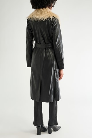 Veste longue - Noir