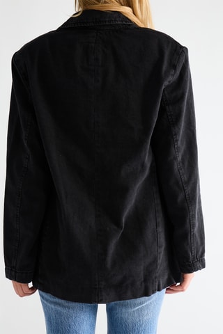 Veste en jean - Noir