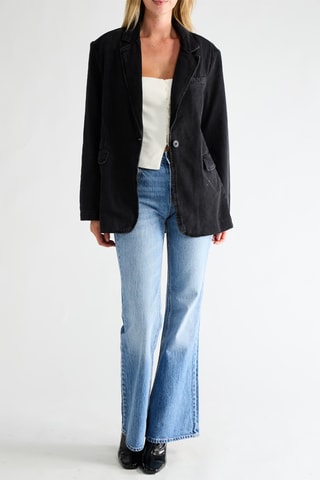 Veste en jean - Noir
