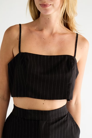 Crop top - Noir