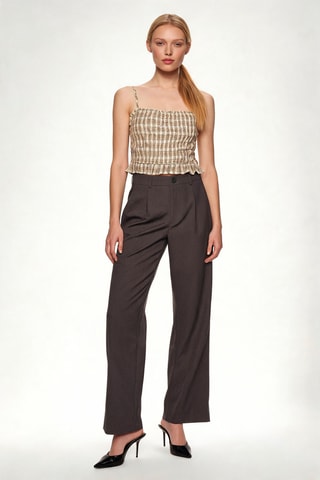 Crop top - Beige clair