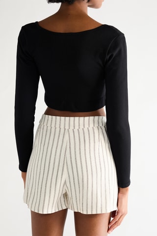 Crop top - Noir