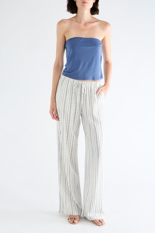 Top bustier - Bleu cobalt
