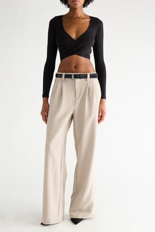 Crop top - Noir