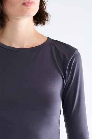 Crop top - Gris foncé