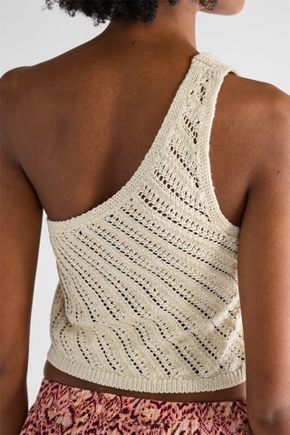 Top asymétrique - Beige