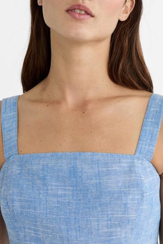 Crop top - Ciel chiné