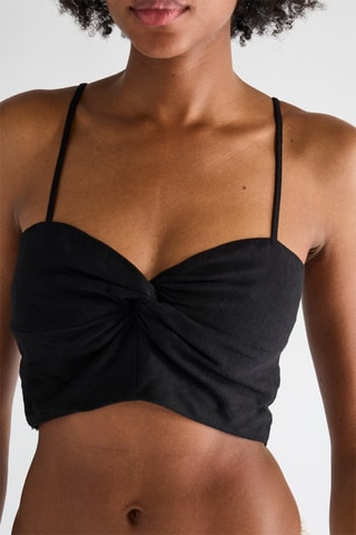 Crop top - Noir