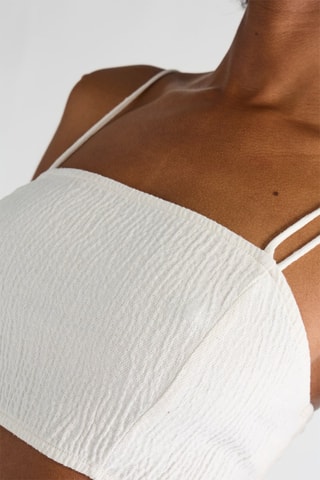 Crop top - Ecru