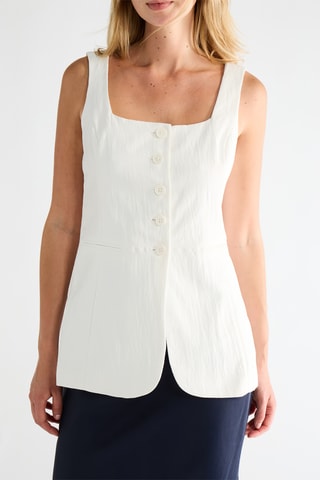 Top - Blanc