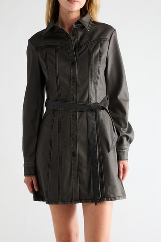 Robe chemise - Noir