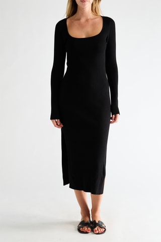 Robe droite - Noir