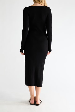 Robe droite - Noir