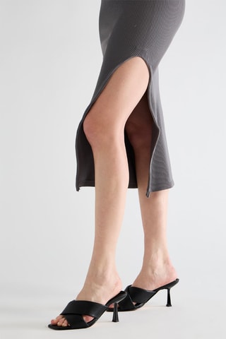 Robe droite - Gris