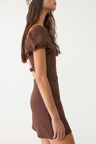 Robe trapèze - Marron