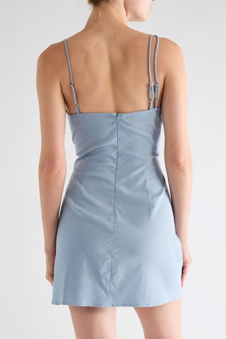 Robe droite - Bleu