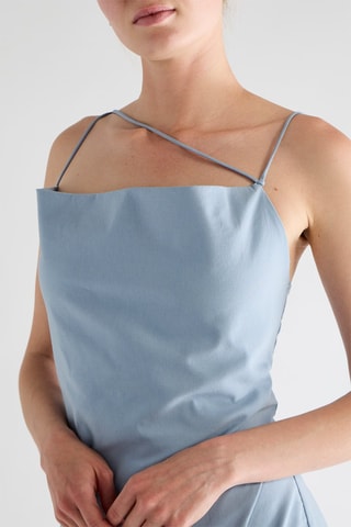Robe droite - Bleu