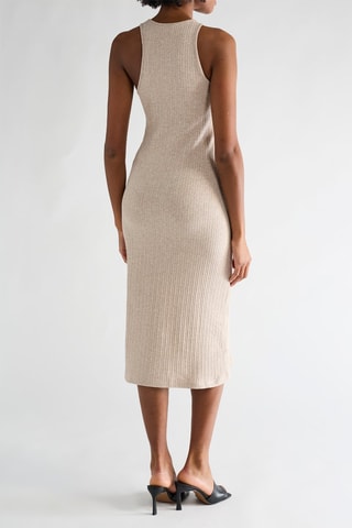 Robe droite - Beige