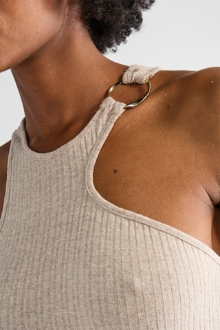 Robe droite - Beige