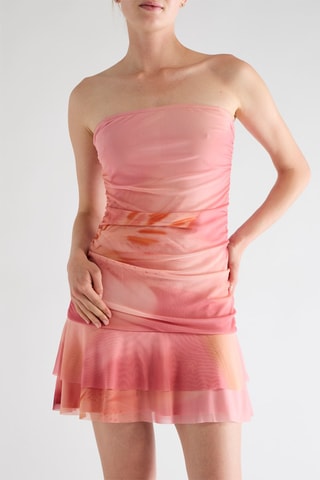 Robe bustier - Vieux rose