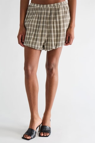 Short - Anthracite et écru