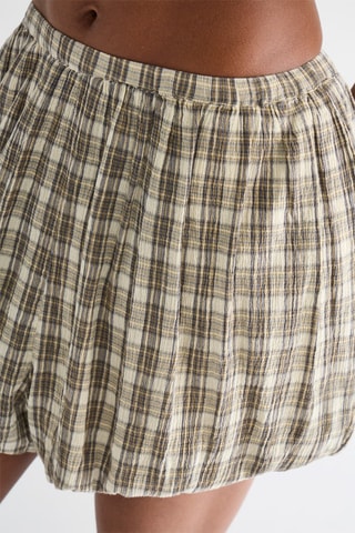Short - Anthracite et écru