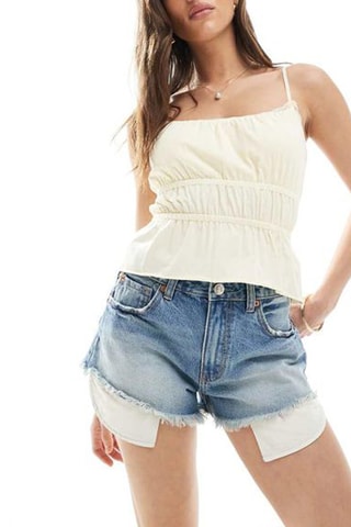 Short en jean - Bleu clair