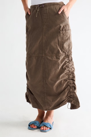 Jupe longue - Marron