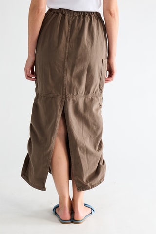 Jupe longue - Marron