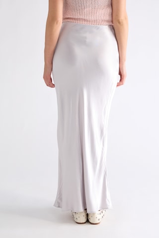 Jupe longue taille haute - Gris