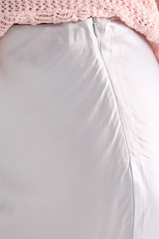 Jupe longue taille haute - Gris