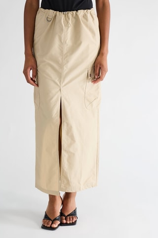 Jupe droite - Beige