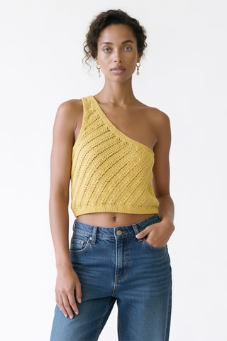 Top sans manches - Jaune
