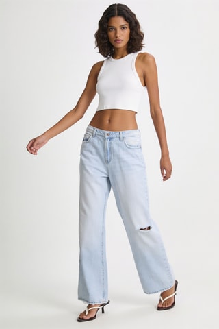 Crop top - Blanc