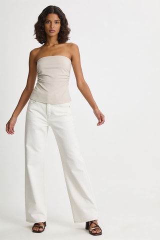 Top sans manches - Beige