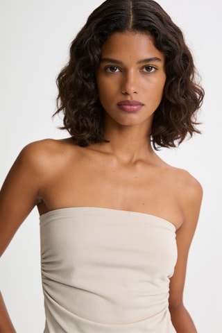 Top sans manches - Beige