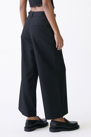 Pantalon wide legs - Noir