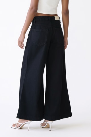 Pantalon flare - Noir