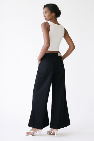 Pantalon flare - Noir