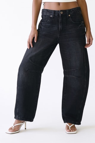 Jean wide legs - Noir