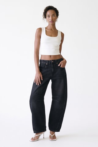 Jean wide legs - Noir