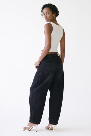 Jean wide legs - Noir
