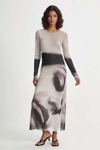 Robe longue - Beige