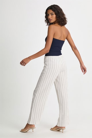 Pantalon wide legs - Blanc
