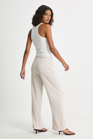 Pantalon wide legs - Beige