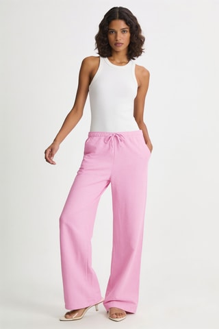 Pantalon droit - Rose clair
