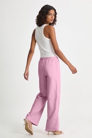 Pantalon droit - Rose clair