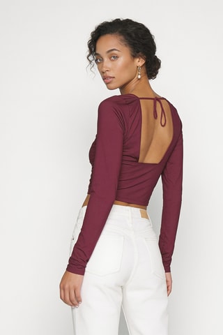 Crop top - Bordeaux