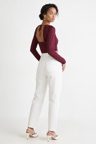 Crop top - Bordeaux