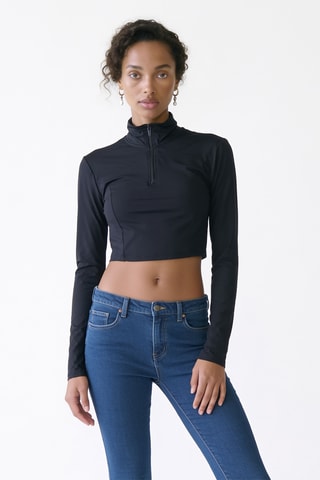 Crop top - Noir